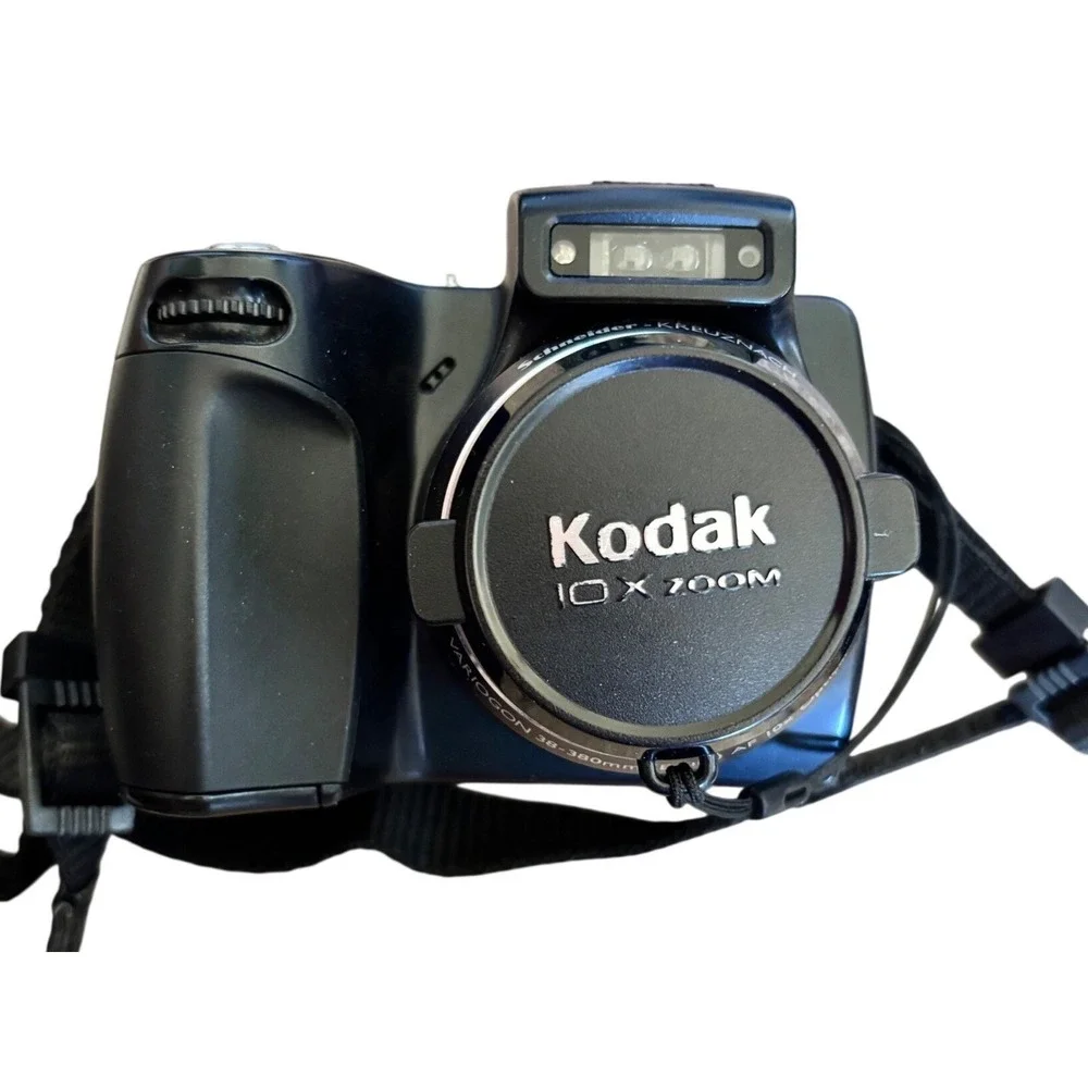 Kodak EasyShare DX7590 5MP Digital Camera 10x Zoom Dock Kit CIB‎ Y2K Vintage